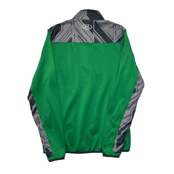 Under Armour Sweater Men's Size Medium Green Notre Dame Embroidered Pullover - Picture 5 of 9